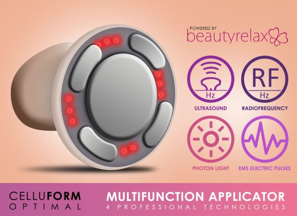 Masážní přístroj na formování BeautyRelax Celluform Optimal