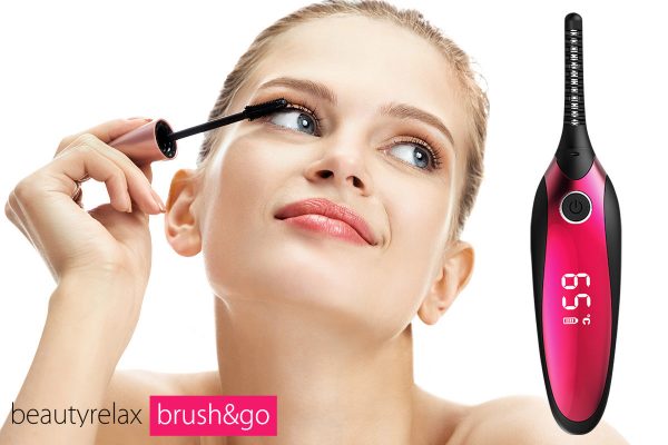 Elektronická řasenka BeautyRelax Brush&Go