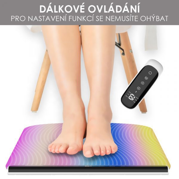 Masážní přístroj na chodidla TENS EMS BeautyRelax BeForm Feet Rainbow