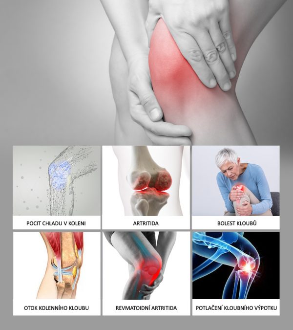 Masážní přístroj BeautyRelax na kolena s chronickými bolestmi