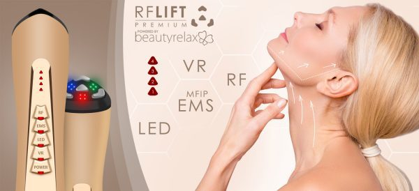 Kosmetický přístroj na vrásky BeautyRelax Rflift Premium
