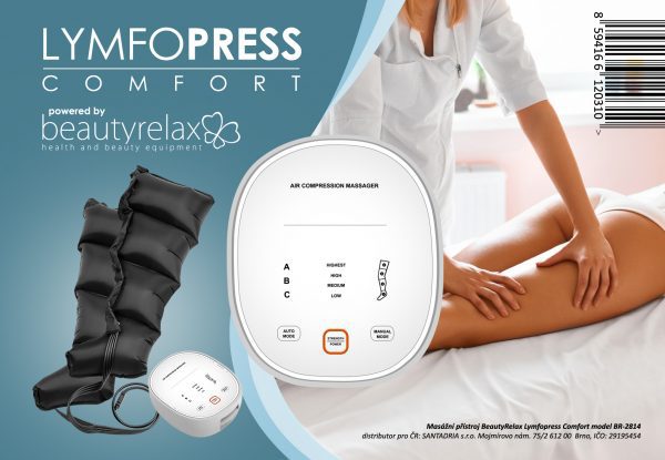 Masážní přístroj BeautyRelax Lymfopress Comfort