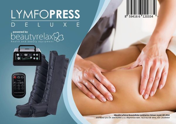 Masážní přístroj BeautyRelax Lymfopress Deluxe