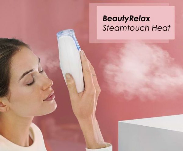 Obličejová sauna v přenosném provedení BeautyRelax Steamtouch Heat