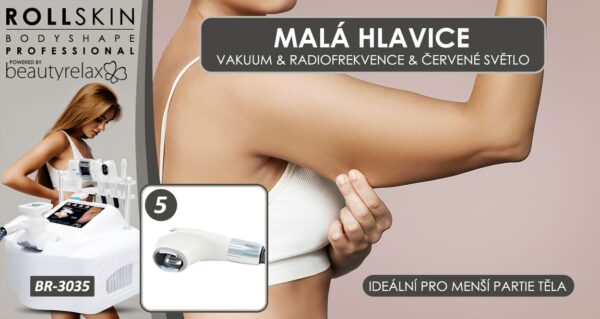Masážní přístroj na celulitidu BeautyRelax Rollskin BodyShape Professional