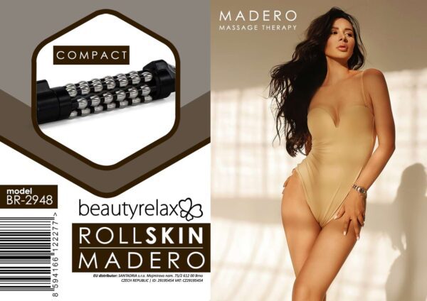 Masážní přístroj na celulitidu BeautyRelax Rollskin Madero Compact