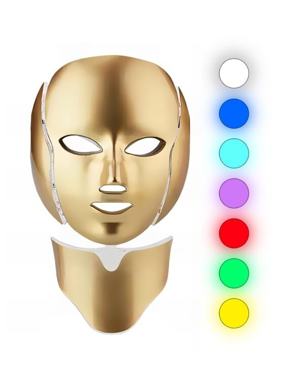 Kosmetický přístroj s fotonovou terapií BeautyRelax Lightmask Professional Gold Edition
