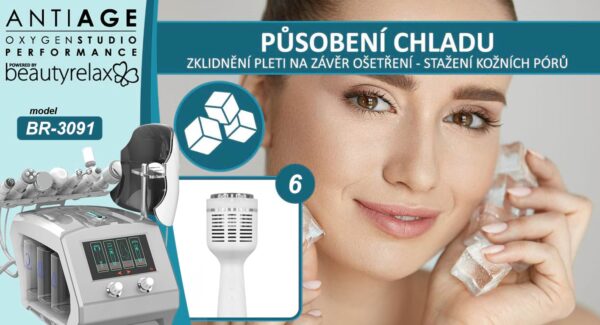 Estetický přístroj pro ošetření pleti BeautyRelax AntiAge Oxygen Studio