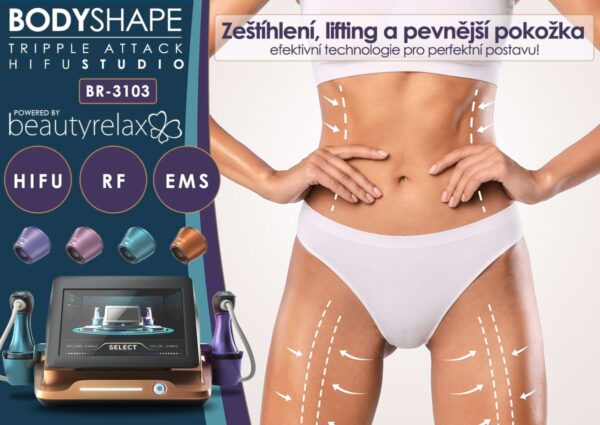 Estetický přístroj BeautyRelax Bodyshape HIFU Tripple Attack Studio