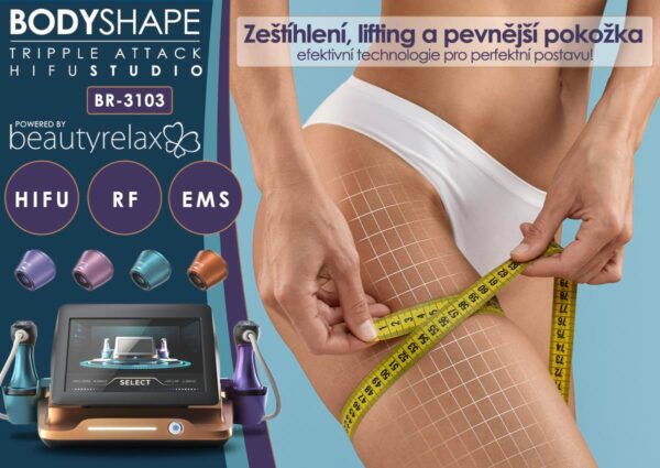 Estetický přístroj BeautyRelax Bodyshape HIFU Tripple Attack Studio