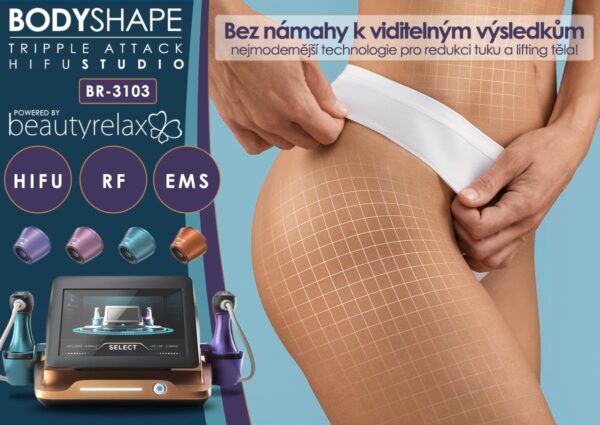 Estetický přístroj BeautyRelax Bodyshape HIFU Tripple Attack Studio