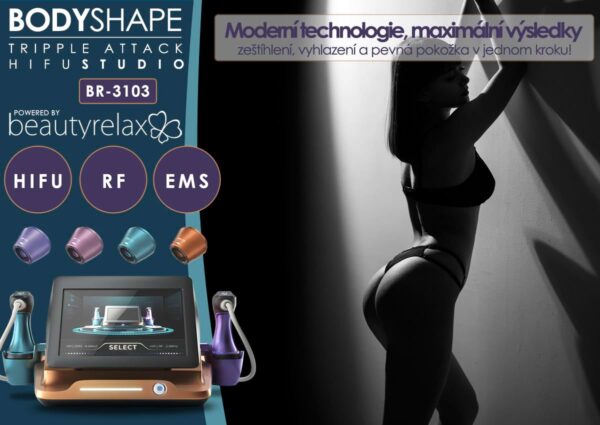 Estetický přístroj BeautyRelax Bodyshape HIFU Tripple Attack Studio