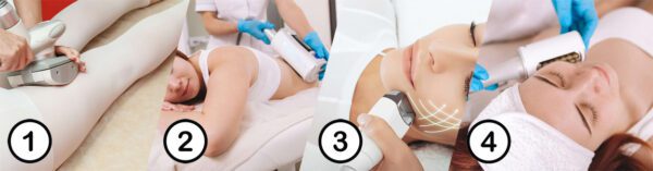 Masážní přístroj na celulitidu BeautyRelax Rollskin BodyShape Professional Studio Madero Quattro
