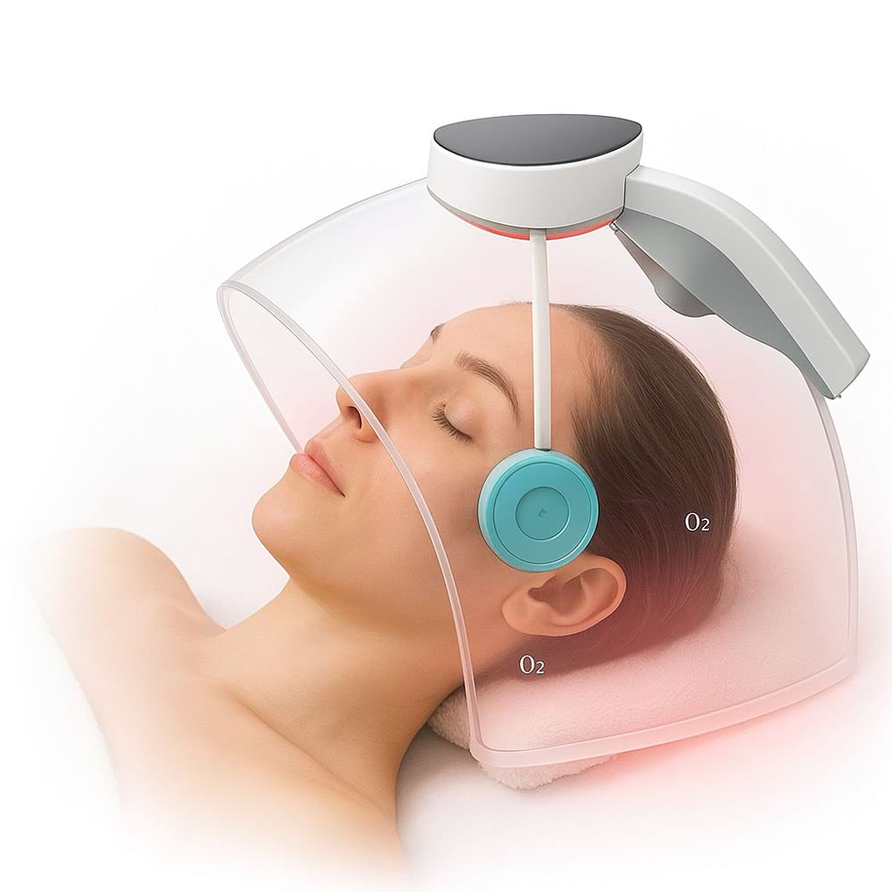 Kosmetický přístroj s kyslíkovou terapií BeautyRelax Oxygen Max Performance