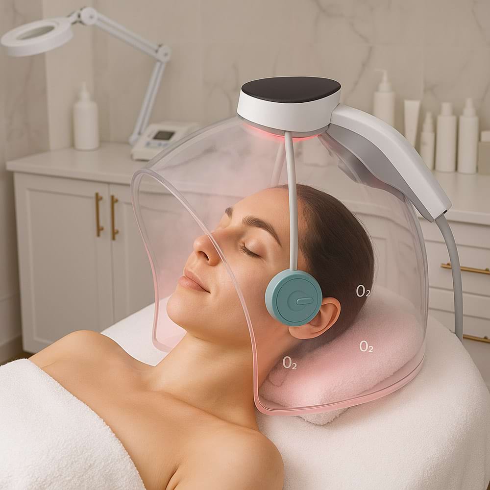 Kosmetický přístroj s kyslíkovou terapií BeautyRelax Oxygen Max Performance
