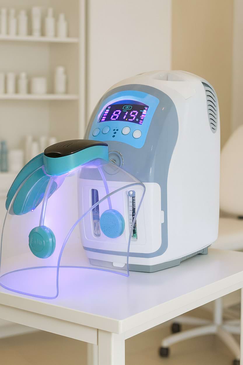 Kosmetický přístroj s kyslíkovou terapií BeautyRelax Oxygen Max Performance