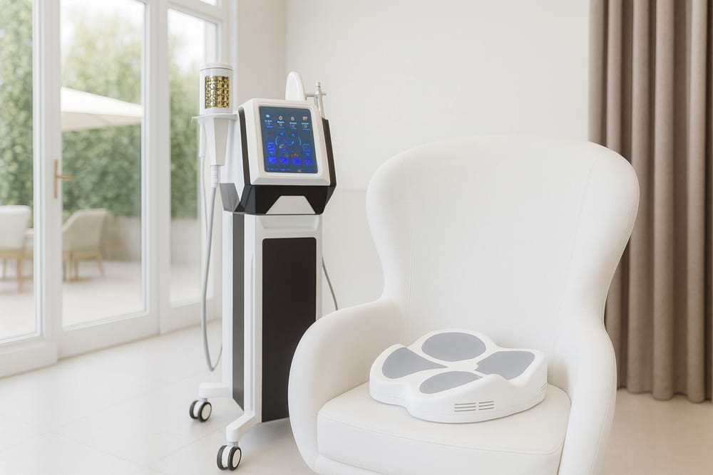 Masážní hlavice sedák BeautyRelax Pulsemax Magnetic Studio Madero Quattro