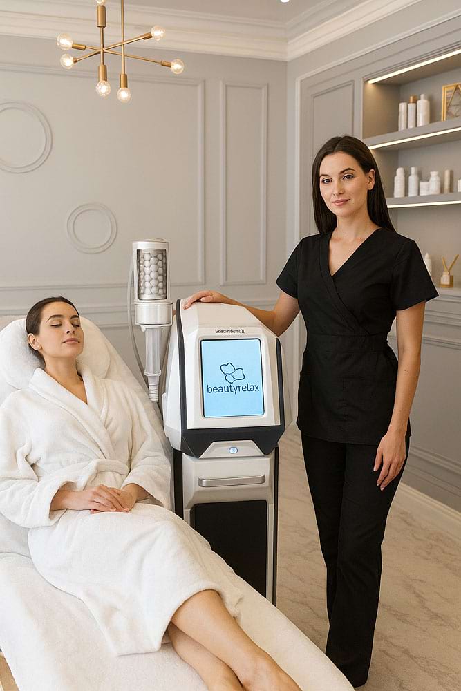 Masážní přístroj na celulitidu BeautyRelax Rollskin Madero Professional Twin Studio