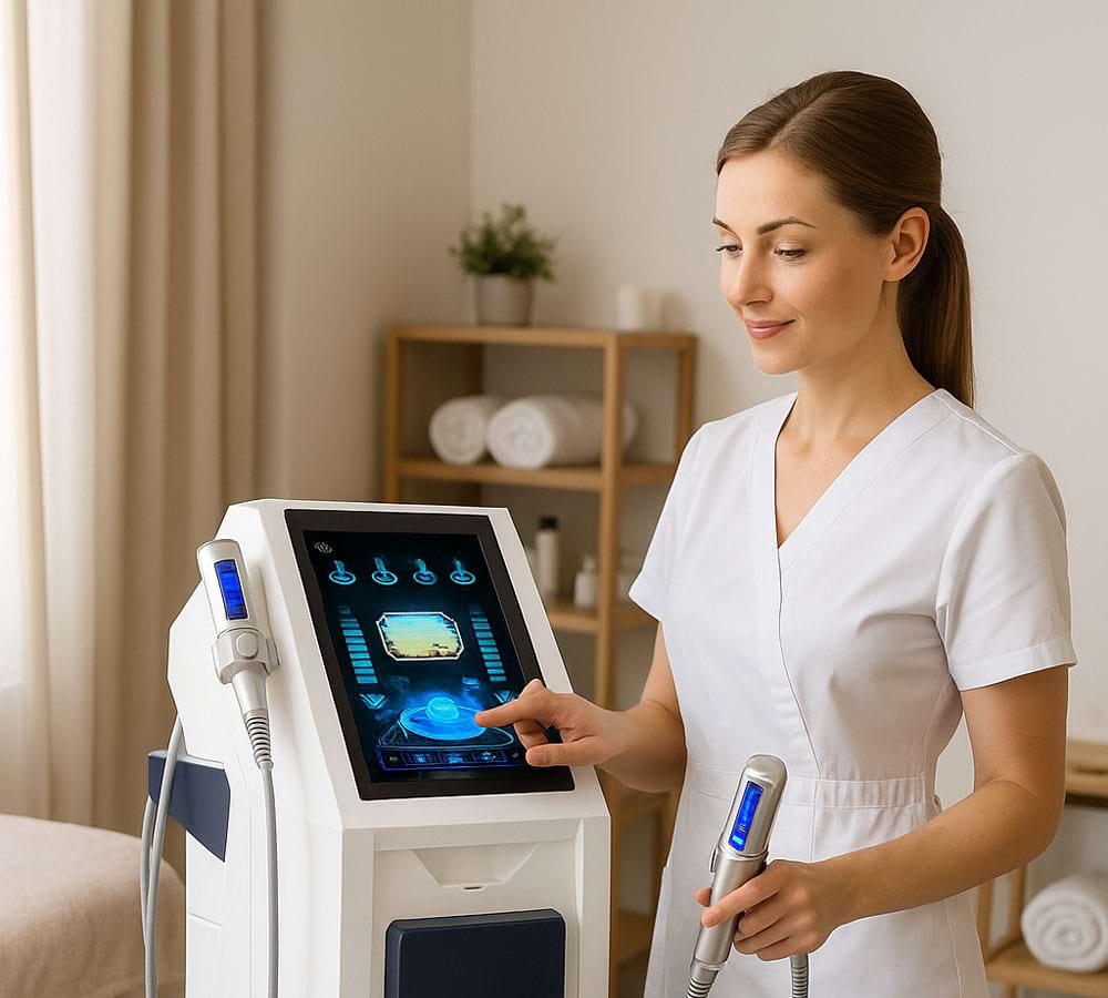 Masážní přístroj na celulitidu BeautyRelax Rollskin Madero Professional Twin Clinic