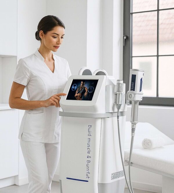 Masážní přístroj na formování postavy BeautyRelax Pulsemax Magnetic Studio Madero Quattro Clinic Performance