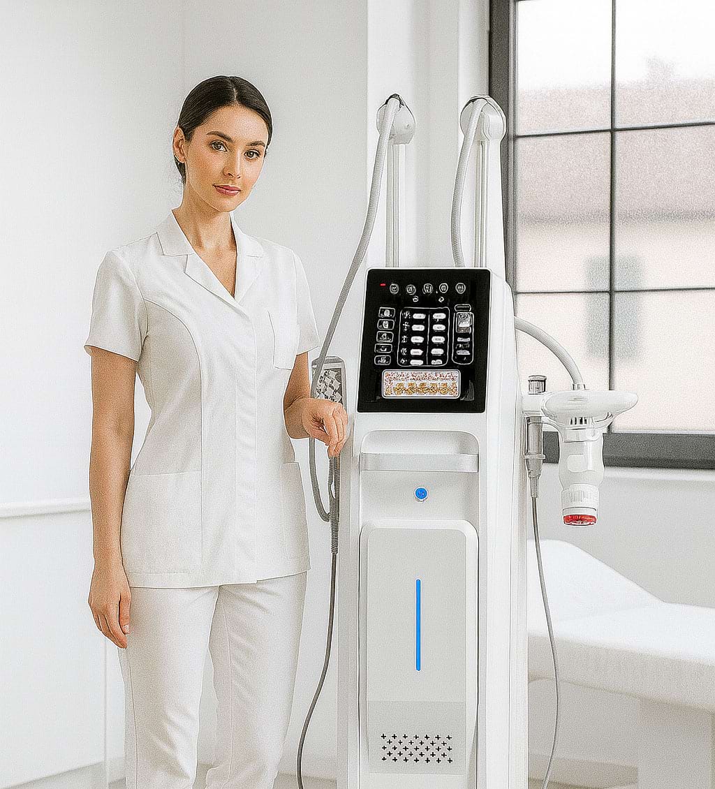 Masážní přístroj na celulitidu BeautyRelax Rollskin BodyShape Madero Professional Quattro Clinic Performance
