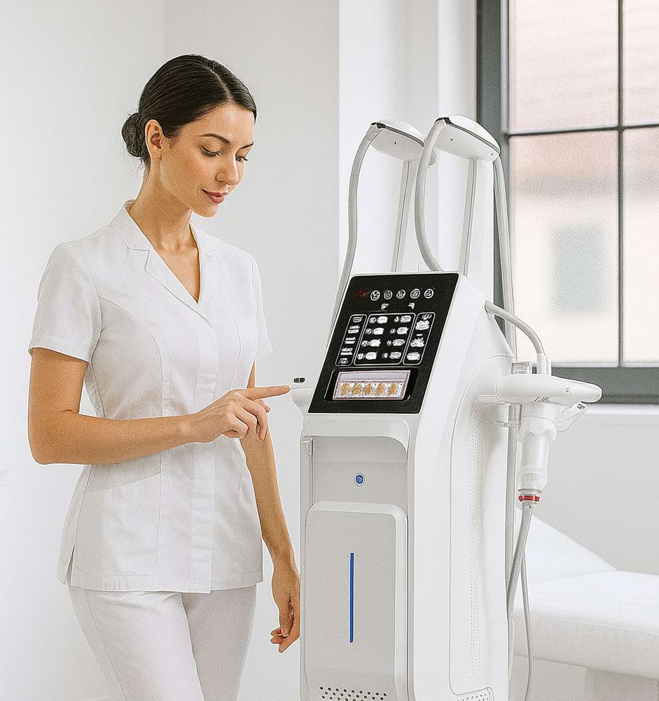 Masážní přístroj na celulitidu BeautyRelax Rollskin BodyShape Madero Professional Quattro Clinic Performance