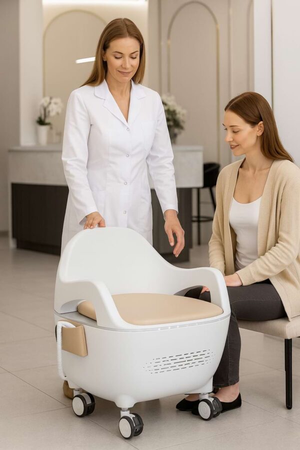 Masážní křeslo na pánevní svaly BeautyRelax Pulsemax Magnetic Studio Professional