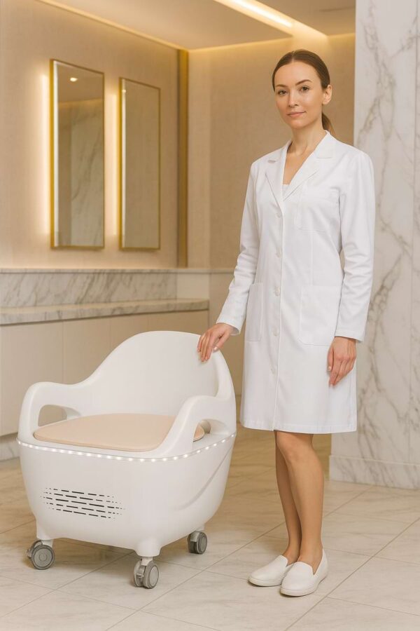 Masážní křeslo na pánevní svaly BeautyRelax Pulsemax Magnetic Studio Professional