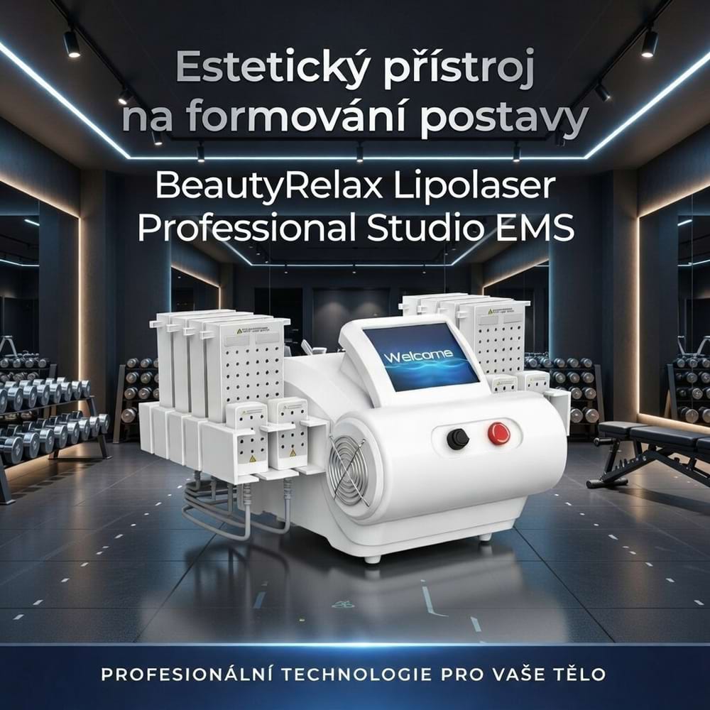 Estetický přístroj na formování postavy BeautyRelax Lipolaser Professional Studio EMS