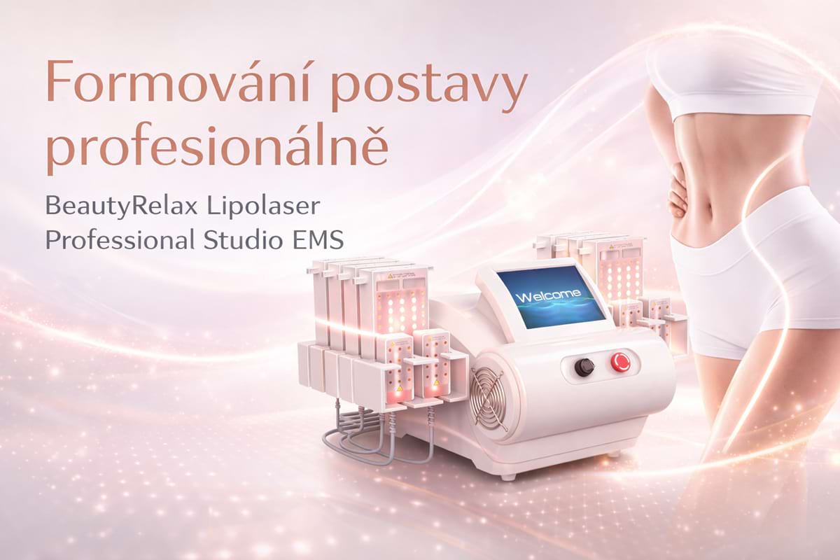 Estetický přístroj na formování postavy BeautyRelax Lipolaser Professional Studio EMS