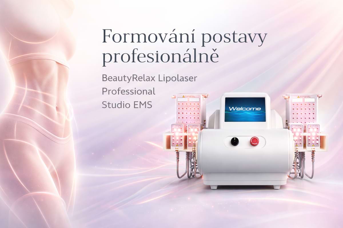 Estetický přístroj na formování postavy BeautyRelax Lipolaser Professional Studio EMS