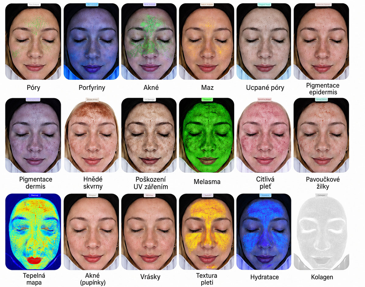 Analyzátor pleti BeautyRelax iCam Prestige - Obrázek 4