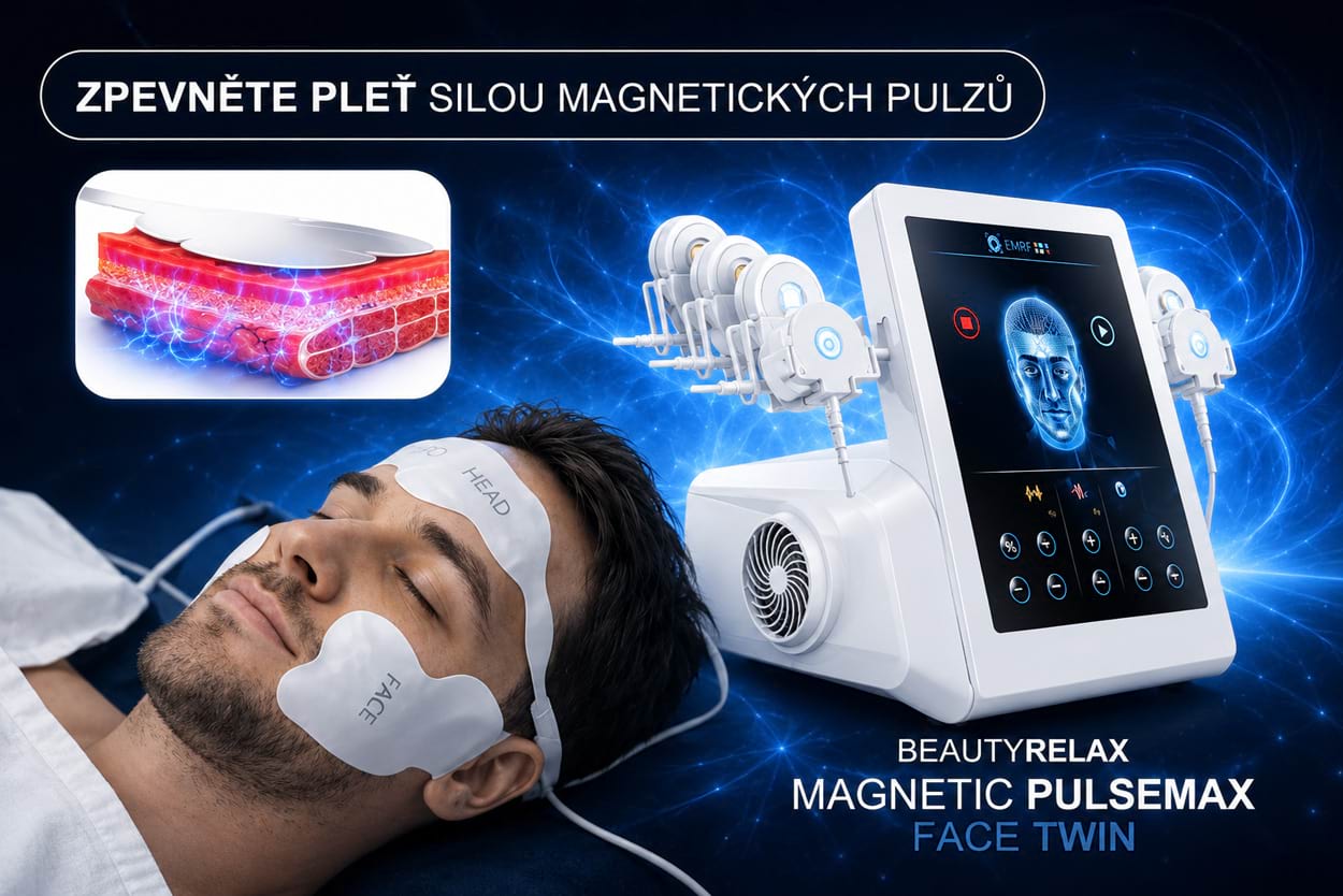 Estetický přístroj pro lifting pleti BeautyRelax Magnetic Pulsemax Face Twin - Obrázek 8