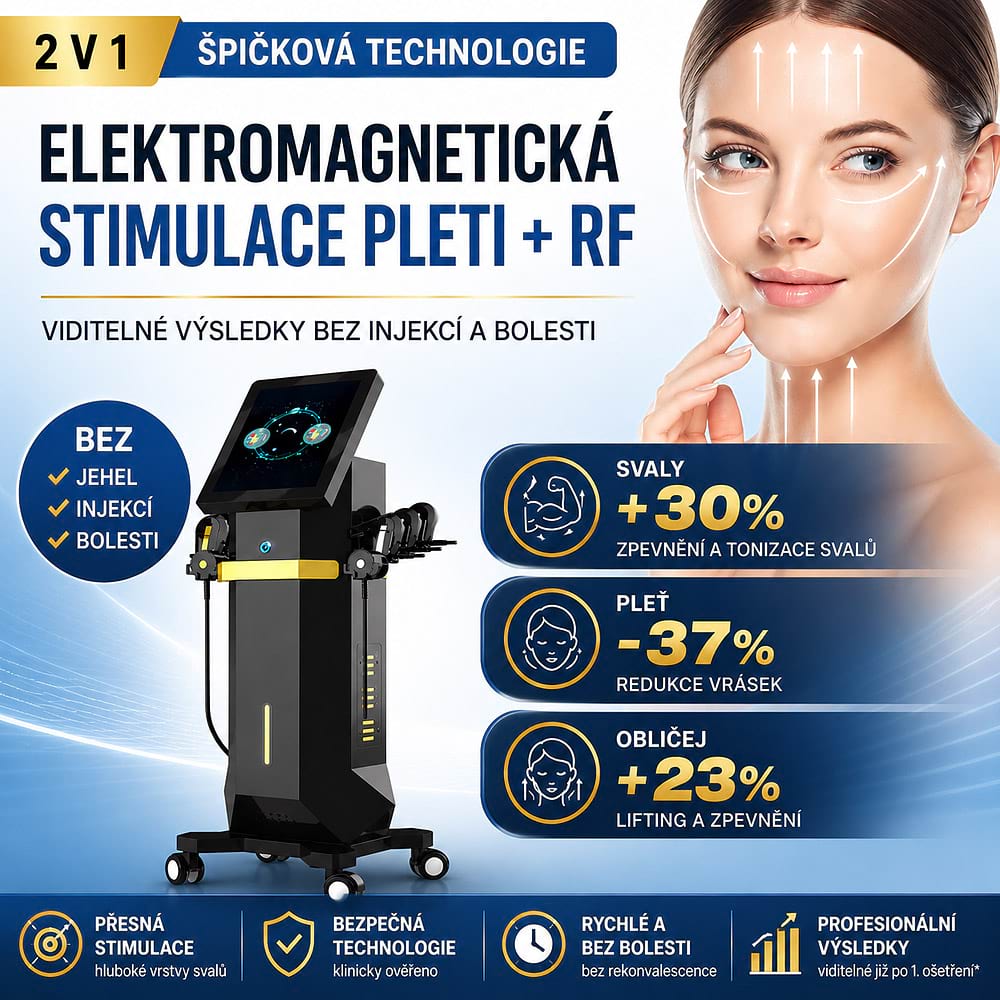 Estetický přístroj pro lifting pleti BeautyRelax Magnetic Pulsemax Face Twin - Obrázek 4