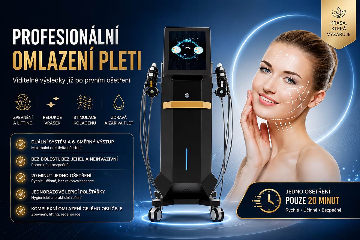 Estetický přístroj pro lifting pleti BeautyRelax Magnetic Pulsemax Face Twin - Obrázek 2
