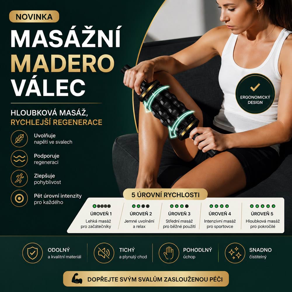 Masážní přístroj na celulitidu BeautyRelax Rollskin Madero Portable - Obrázek 2