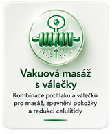 Vakuová masáž s válečky