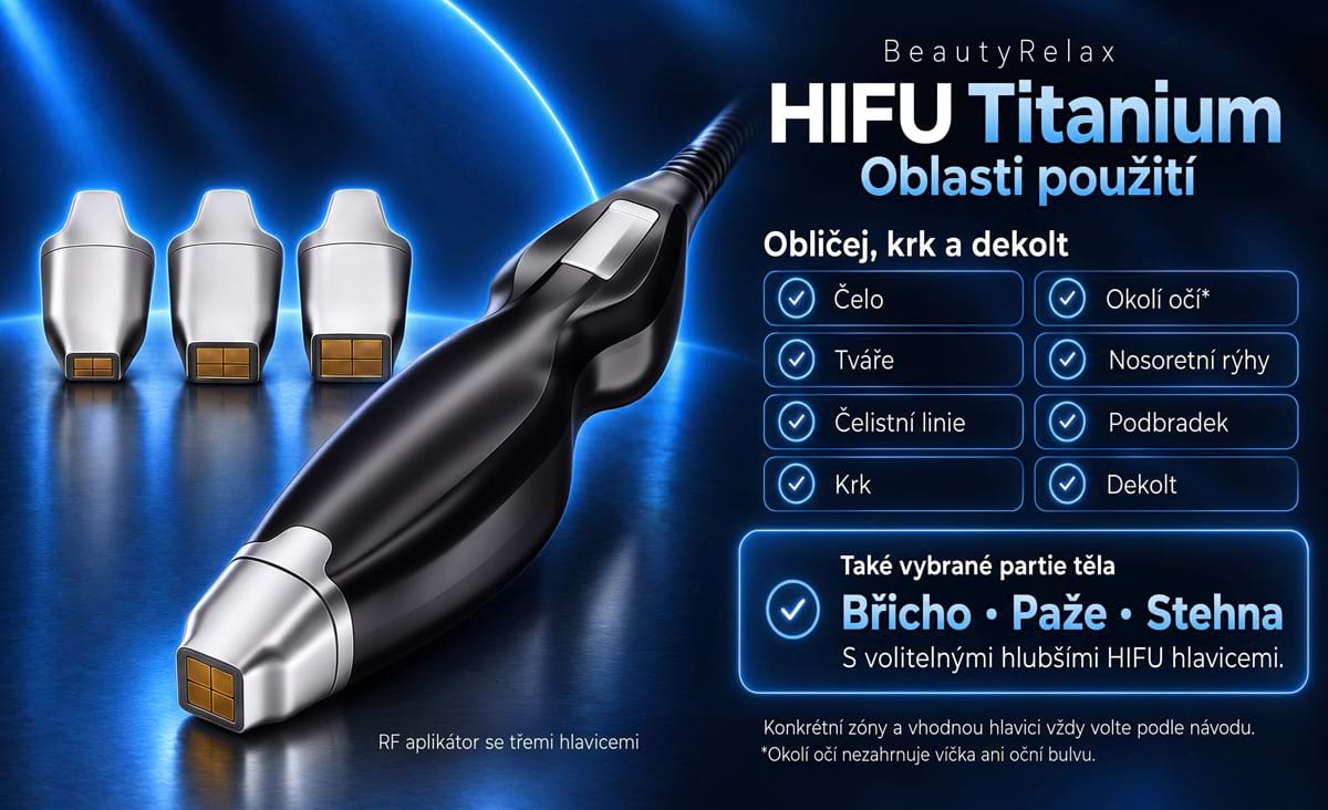 Estetický přístroj pro lifting pleti BeautyRelax HIFU Titanium - Obrázek 21