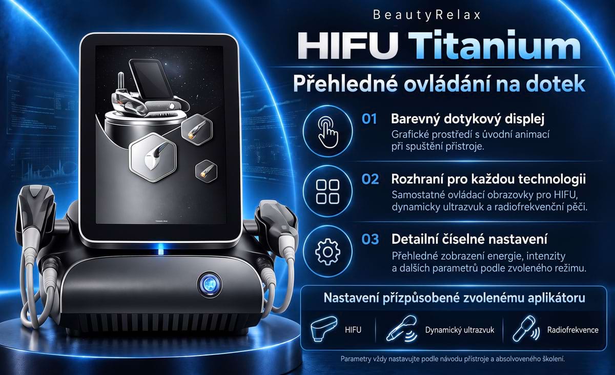 Estetický přístroj pro lifting pleti BeautyRelax HIFU Titanium - Obrázek 13