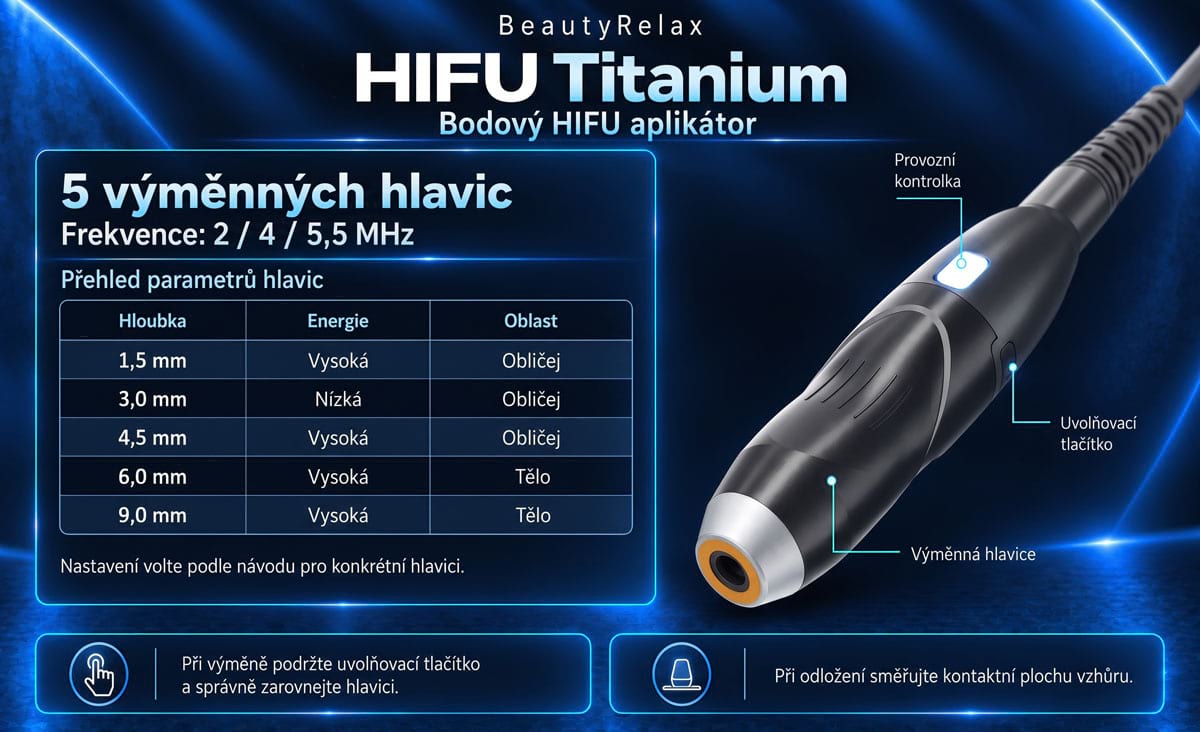 Estetický přístroj pro lifting pleti BeautyRelax HIFU Titanium - Obrázek 19
