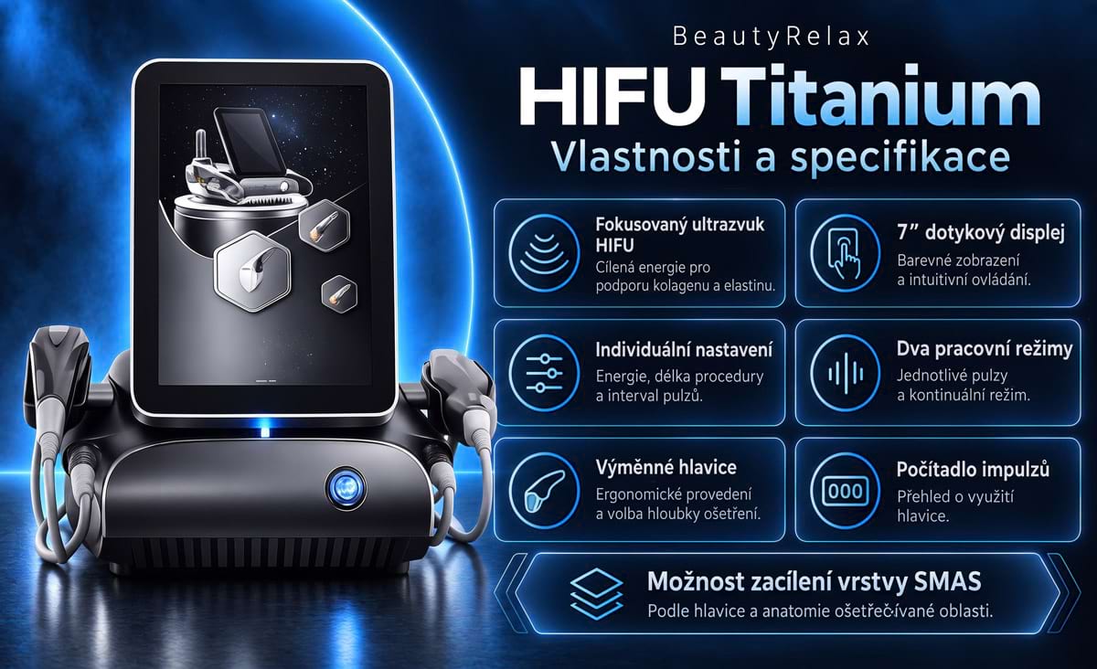 Estetický přístroj pro lifting pleti BeautyRelax HIFU Titanium - Obrázek 14