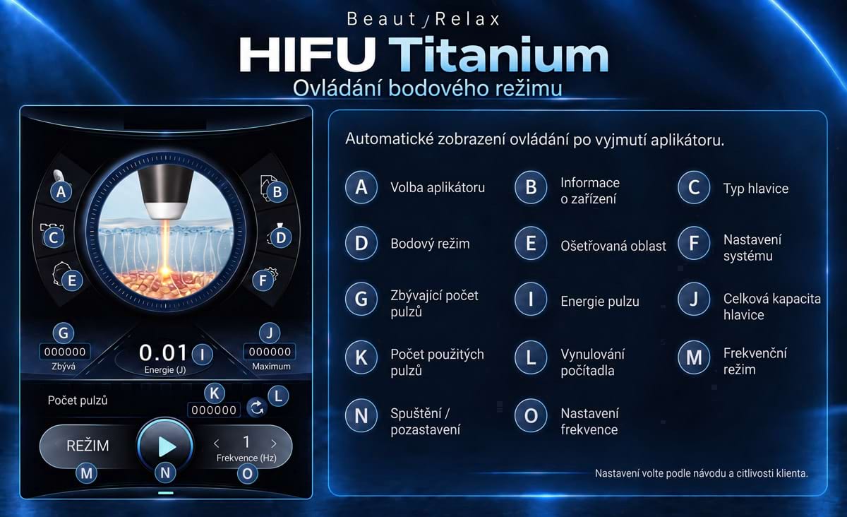 Estetický přístroj pro lifting pleti BeautyRelax HIFU Titanium - Obrázek 20
