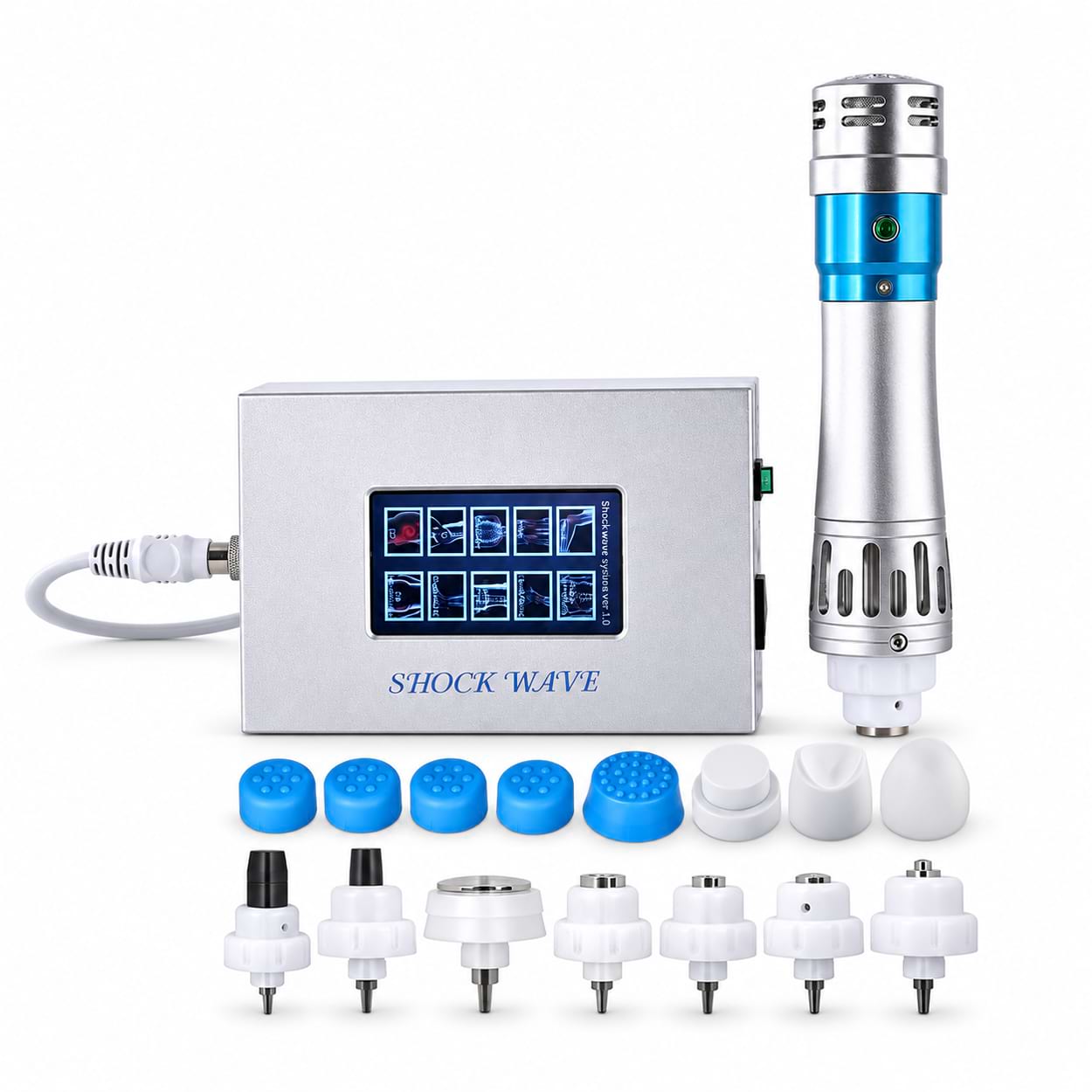 Masážní přístroj s rázovou vlnou BeautyRelax WaveForce Select - Obrázek 4