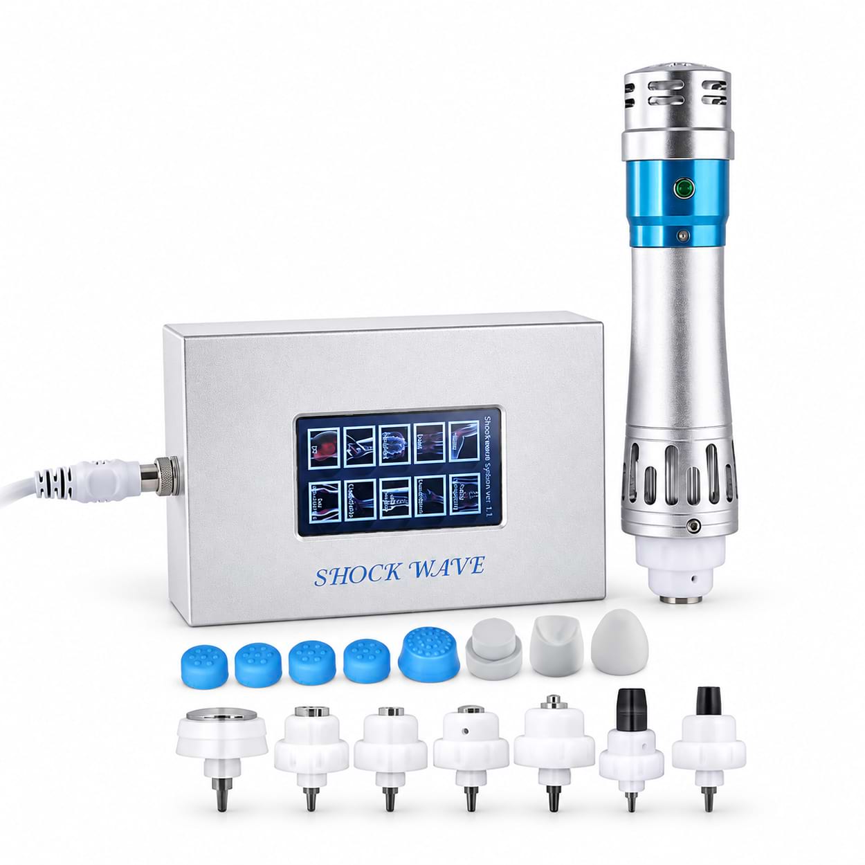 Masážní přístroj s rázovou vlnou BeautyRelax WaveForce Select - Obrázek 3