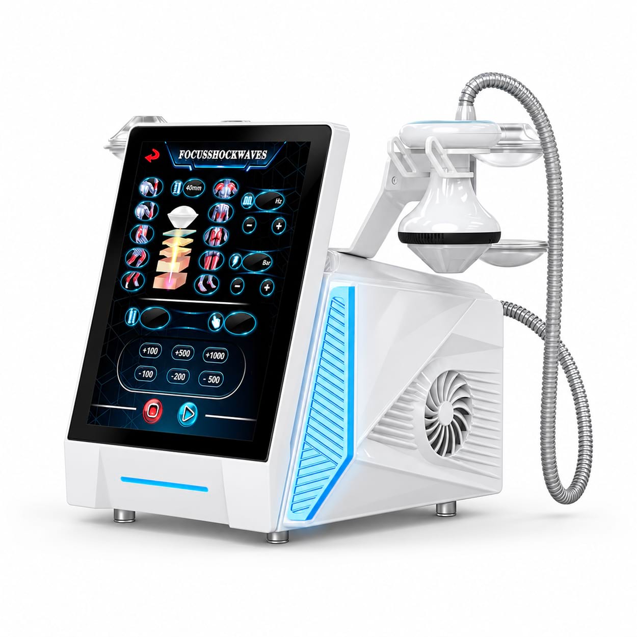 Masážní přístroj s rázovou vlnou BeautyRelax WaveForce Elite - Obrázek 3